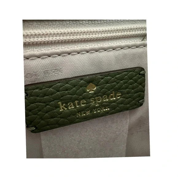 Kate Spade Green Leather Crossbody Bag NWT - Picture 8 of 14